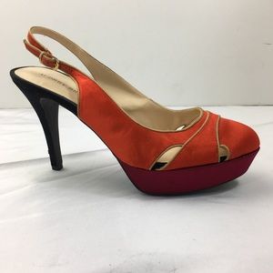 Stunning Orange & Red heels